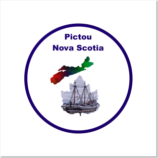 PICTOU Nova Scotia Design Posters and Art